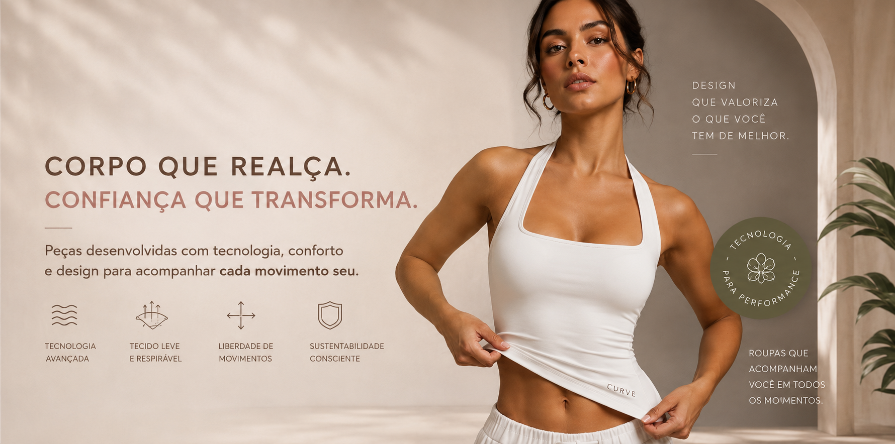 Curve Official - Corpo que realca